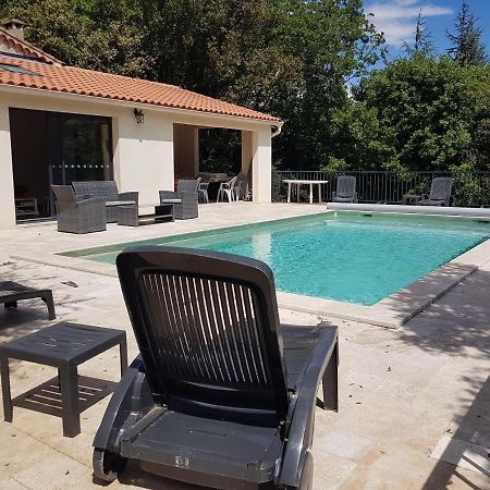 La Casita Villa Avec Piscine Pres D'Uzes Saint-Laurent-la-Vernède Exteriör bild