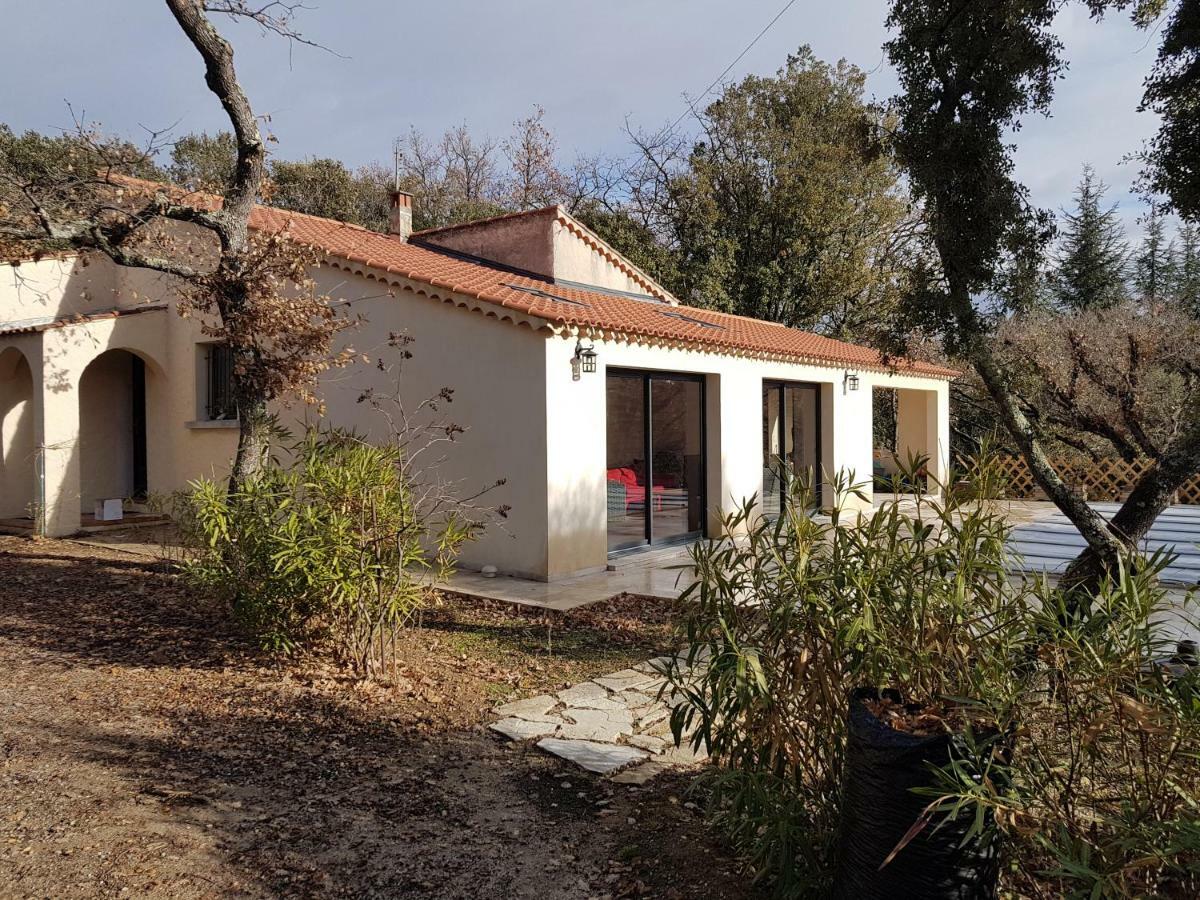 La Casita Villa Avec Piscine Pres D'Uzes Saint-Laurent-la-Vernède Exteriör bild