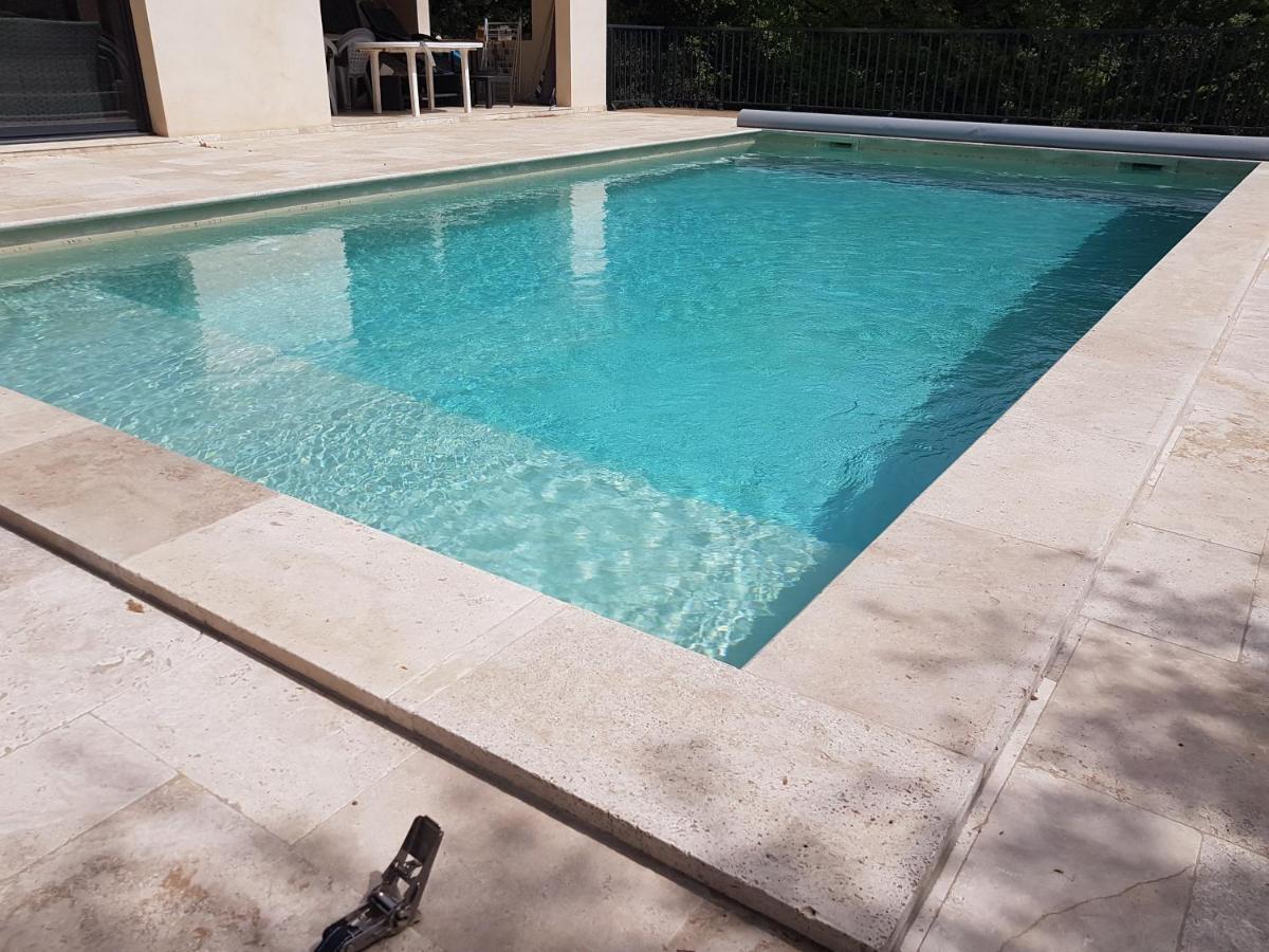 La Casita Villa Avec Piscine Pres D'Uzes Saint-Laurent-la-Vernède Exteriör bild