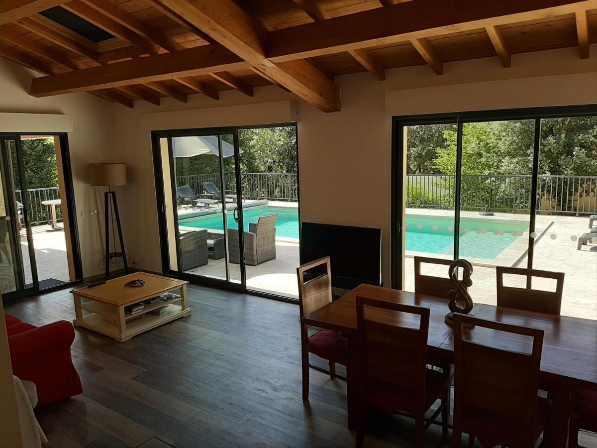 La Casita Villa Avec Piscine Pres D'Uzes Saint-Laurent-la-Vernède Exteriör bild